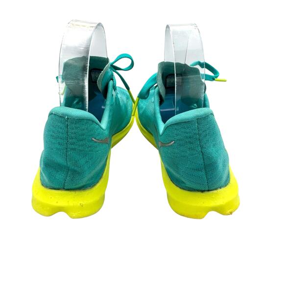Hoka Unisex Cielo X 2 LD Teal Neon Lightweight Competition Running Track Shoes - Picture 4 of 12